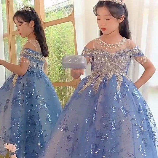 Blue Princess Gown