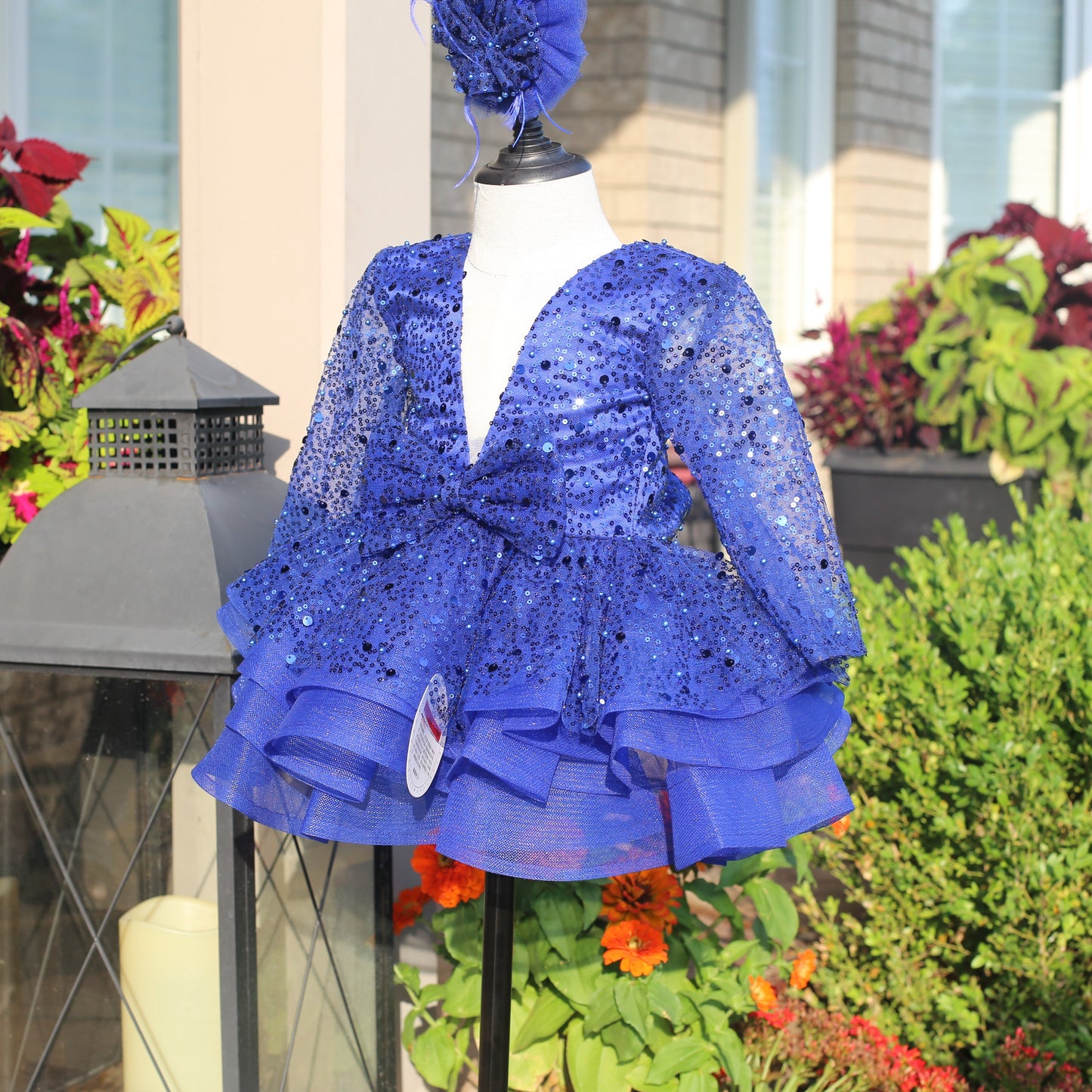 Royal Blue Princess Dress