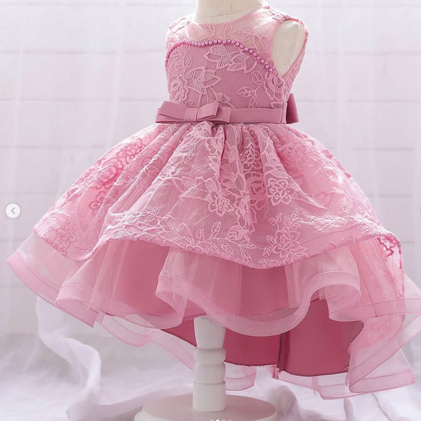 Elegant Sleeveless Princess Dress for Girls