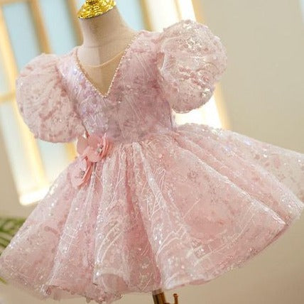 Blossom Sparkle Pink Frock