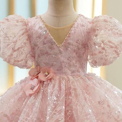 Blossom Sparkle Pink Frock