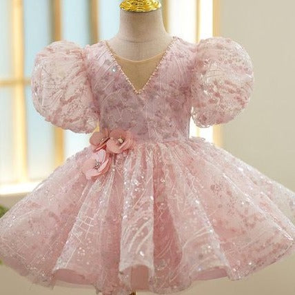 Blossom Sparkle Pink Frock