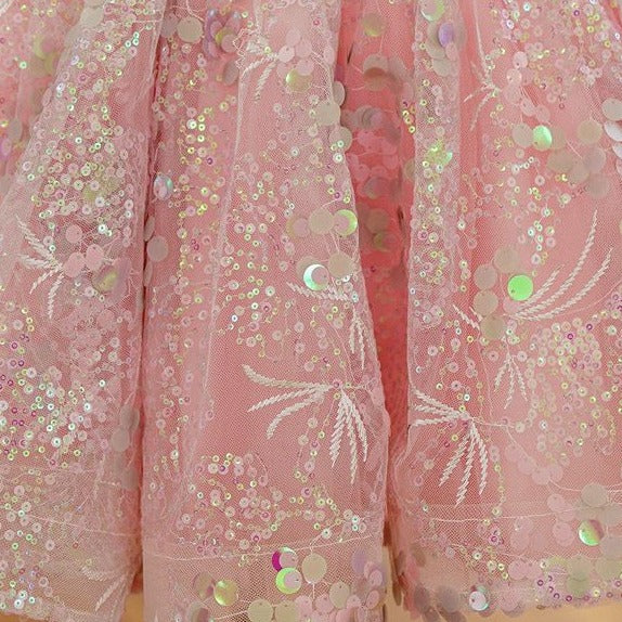 Twinkling Stardust Pink Sparkle Frock