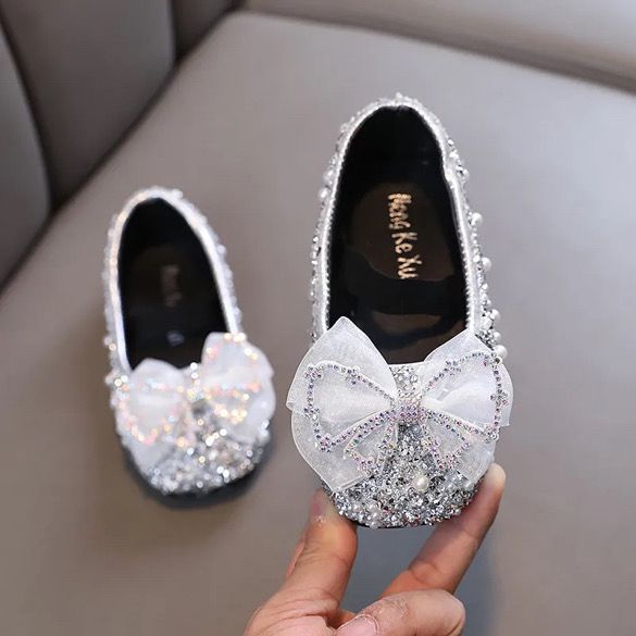 Princess Bow Baby Shoes